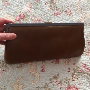 Vintage Papagallo leather clutch